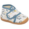 Chaussons b&eacute;b&eacute; Bellamy CHAUSSONS PIERRE ROBOT JEANS Bleu