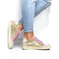 Baskets basses Serafini A San Diego Gold
