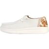 Mocassins HEYDUDE Mocassin &agrave; Lacets Wendy Rise Animal Blanc