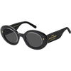 Lunettes de soleil Marc Jacobs MARC 799/S Lunettes de soleil, Transparent/Gris, 47 mm