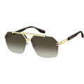 Lunettes de soleil Marc Jacobs MARC 837/S Lunettes de soleil, Or/Marron, 63 mm Dor&eacute; Grenoble