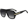 Lunettes de soleil Dsquared D2 0160/S Lunettes de soleil, Noir/Gris, 59 mm