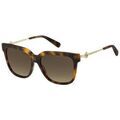 Lunettes sur Grenoble : Lunettes de soleil Marc Jacobs MARC 580/S Lunettes de soleil, Havana/Marron, 55 mm