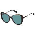 Lunettes sur Grenoble : Lunettes de soleil Marc Jacobs MARC 578/S Lunettes de soleil, Havana/Bleu, 56 mm