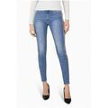Pantalons sur Grenoble : Jeans Kebello Jean slim sequin dor&eacute; F, Bleu Bleu