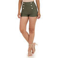 Short La Modeuse Shorts pour femme - Kaki - Grenoble