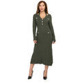 Robe La Modeuse Robes pour femme - Kaki - Grenoble