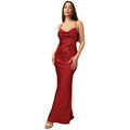 Robe La Modeuse Robes pour femme - Bordeaux -