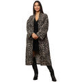 Gilet La Modeuse Kimonos pour femme - L&eacute;opard - Multicolore Grenoble