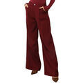 Pantalons sur Grenoble : Pantalon La Modeuse Pantalons pour femme - Bordeaux -