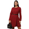 Robe La Modeuse Robes pour femme - Bordeaux -
