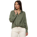 Chemises sur Grenoble : Chemise La Modeuse Chemisiers, blouses pour femme - Kaki -