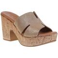 Mules femme sur Grenoble : Mules Kaola 899A Dor&eacute;