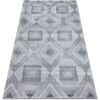 Tapis Rugsx Tapis Structural SIERRA G5011 tiss&eacute; &agrave; plat 120x170 cm Gris 120x170 cm. . Maison & D&eacute;co > Tapis.
