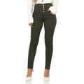 Pantalons sur Grenoble : Jeans La Modeuse Jeans pour femme - Kaki -