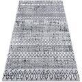 D&eacute;coration sur Grenoble : Tapis Rugsx Tapis Structural SIERRA G6042 tiss&eacute; &agrave; plat 120x170 cm Gris 120x170 cm. . Maison & D&eacute;co > Tapis.