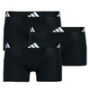 Boxers adidas ACTIVE FLEX COTTON Pack de 3 Noir
