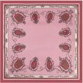 Echarpe V 1969 Carr&eacute; de Soie LADIES Rose