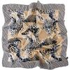 Echarpe Alberto Cabale Grand carr&eacute; de Soie Pantherspirit Zo&eacute; multicolor
