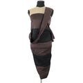 Robe Lanvin Robe en soie marron Grenoble