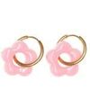 Boucles oreilles Clio Blue Fleurs 20mm