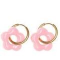 Boucles oreilles Clio Blue Fleurs 20mm Grenoble