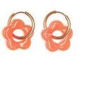 Boucles oreilles Clio Blue Fleurs 20mm Grenoble