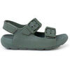 Chaussures Pisamonas Sandales Double Boucle Semelle Eva Couleurs Fermeture &Agrave; Scratch Vert
