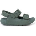 Chaussures Pisamonas Sandales Double Boucle Semelle Eva Couleurs Fermeture &Agrave; Scratch Vert Grenoble