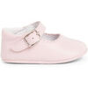 Ballerines enfant Pisamonas Chaussures Babies En Cuir Avec Fermeture &Agrave; Boucle Pour B&eacute;b&eacute;s Rose