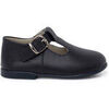Baskets basses enfant Pisamonas Salom&eacute;s En Cuir Avec Fermeture &Agrave; Boucle Bleu