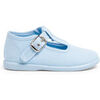 Baskets basses enfant Pisamonas Salom&eacute;s En Toile Avec Fermeture &Agrave; Boucle Bleu
