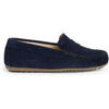 Mocassins enfant Pisamonas Mocassins Gar&ccedil;on En Su&egrave;de Bleu