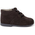 Derbies enfant Pisamonas Bottes Chaussures Anglaises En Su&egrave;de Gris