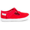 Baskets basses enfant Pisamonas Salom&eacute;s Gar&ccedil;on Style Sport Rouge