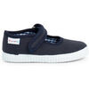Ballerines enfant Pisamonas Chaussures Babies Fille &Agrave; Scratch Style Basket Bleu