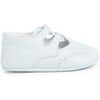 Derbies enfant Pisamonas Chaussures Anglaises En Cuir Pour B&eacute;b&eacute; Bleu