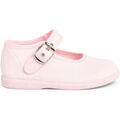 Ballerines enfant Pisamonas Chaussures En Toile Avec Fermeture &Agrave; Boucle Rose Grenoble