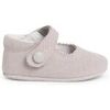 Ballerines enfant Pisamonas Chaussures En Su&egrave;de Avec Fermetures &Agrave; Scratch Pour B&eacute;b&eacute;s Gris