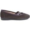 Ballerines enfant Pisamonas Ballerines Fille Ruban Crois&eacute; Style Ballet Gris