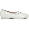 Ballerines enfant Pisamonas Ballerines Fille Style Ballet Effet Brillant Argent&eacute;