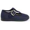 Baskets basses enfant Pisamonas Salom&eacute;s Gar&ccedil;on En Lin Bleu