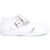 Baskets basses enfant Pisamonas Salom&eacute;s Style Sandales En Toile Blanc