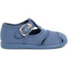 Baskets basses enfant Pisamonas Salom&eacute;s Style Sandales En Toile Bleu