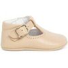 Baskets basses enfant Pisamonas Salom&eacute;s En Cuir Pour B&eacute;b&eacute;s Beige