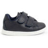 Baskets basses enfant Pisamonas Chaussures De Sport Pour B&eacute;b&eacute; Et Enfant Cuir Lavable Bleu