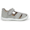 Baskets basses enfant Pisamonas Chaussures Salom&eacute; Sandale &Agrave; Scratch Enfant Bout Renforc&eacute; Gris