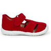 Baskets basses enfant Pisamonas Chaussures Salom&eacute; Sandale &Agrave; Scratch Enfant Bout Renforc&eacute; Rouge