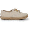 Baskets basses enfant Pisamonas Baskets Gar&ccedil;on Semelle Et Lacets Jute Beige