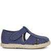 Baskets basses enfant Pisamonas Chaussures Salom&eacute; Sandales Ouvertures Toile Et Jute Bleu